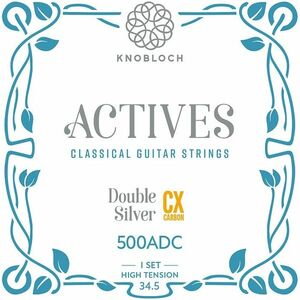 Knobloch ACTIVES Double Silver CX Carbon High Tension 34.5 kép