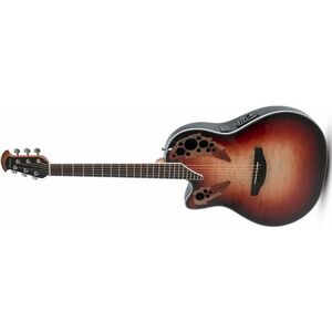 Ovation Celebrity Elite Plus Mid Cutaway LH Ruby Burst kép
