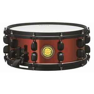 Tama 14" x 5, 5" Ronald Bruner JR. Signature walnut/steel hybrid shell kép