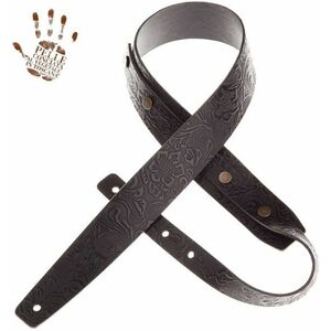 Magrabò Buttons BC Embossed Flores Black 5 cm kép