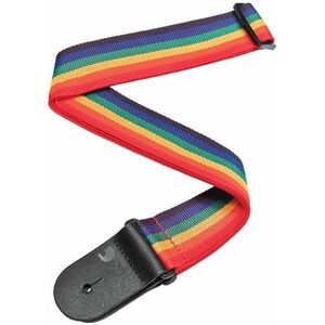 D'Addario Polypropylene Guitar Strap Rainbow kép