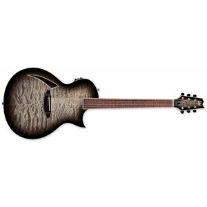 ESP LTD TL-6 QM Charcoal Burst kép