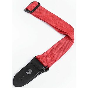 D'Addario Polypropylene Ukulele Strap Red kép