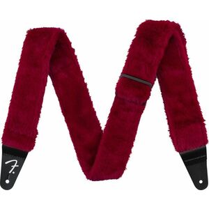Fender Poodle Plush Strap Red kép