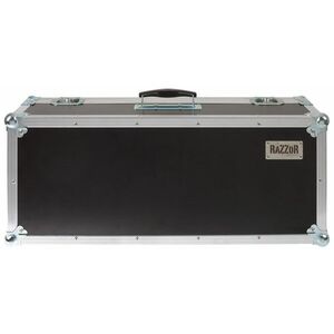 Razzor Cases Pedalboard 650x250 with storage space in the lid kép