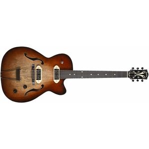 Godin 5th Avenue TL Gold Foil Vintage Burst HG with Bag kép