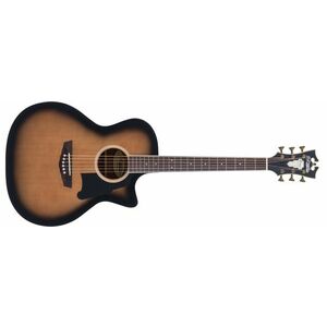 D'Angelico Premier Gramercy Grand Auditorium CE Aged Burst kép