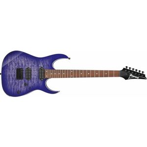 Ibanez RG421QM Cerulean Blue Burst kép