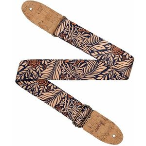 Cascha CGS-VC6 Guitar Strap Vegan Cork Midnight Jungle kép