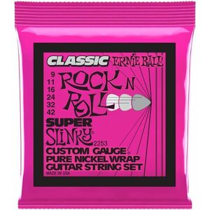 Ernie Ball 2253 Pure Nickel Super Slinky kép