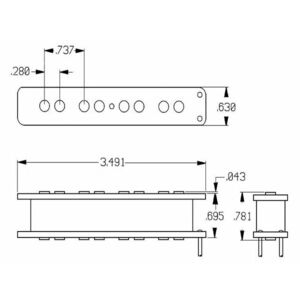 Seymour Duncan SJB-3N BLK Quarter Pound Jazz Bass kép
