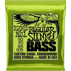Ernie Ball 2832 Regular Slinky Nickel Wound Electric Bass 50-105 kép