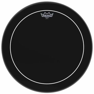 Remo 22" Pinstripe Ebony kép
