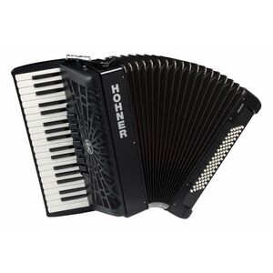 Hohner Bravo III 80 Black Silent Key kép