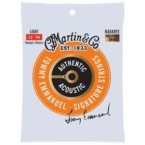Martin Authentic Acoustic Flexible Core 92/8 Phosphor Bronze Light - T kép