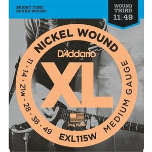 D'Addario EXL115W kép