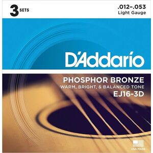 D'Addario EJ16-3D kép