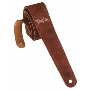 Taylor Chocolate Suede Logo Guitar Strap kép