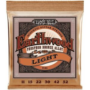 Ernie Ball 2148 Earthwood Phosphor Bronze Light kép