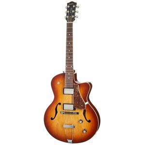 Godin 5th Avenue CW Kingpin II HB Cognac Burst kép
