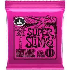 Ernie Ball 3223 Nickel Wound Super Slinky 3 Pack kép