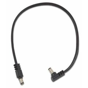Rockboard Flat Power Cable - Black 30 cm / 11, 81 angled/straight kép