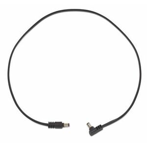 Rockboard Flat Power Cable - Black 60 cm / 23, 62 angled/straight kép