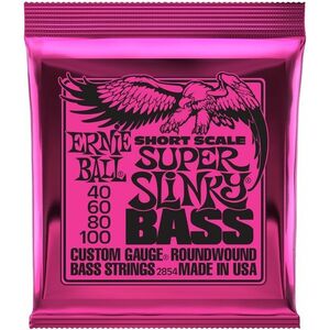 Ernie Ball 2854 Super Slinky Nickel Wound Short Scale Electric Bass 40 kép