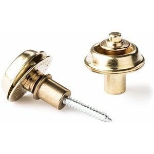 Dunlop Straplok Flush Mount Brass kép