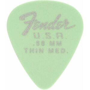 Fender 351 Dura-Tone Picks 0.58 Surf Green kép