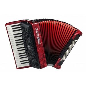 Hohner Bravo III 120 red (SilentKey) kép