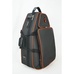 Marcus Bonna MB-5St XL, Black Nylon and Rim Orange with Sheet Music Ba kép