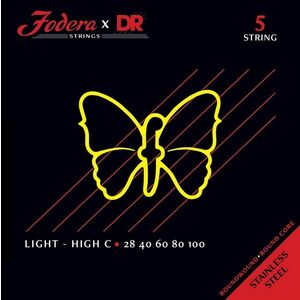 DR Strings Fodera Nickel 5 Light (High C) 28100 kép