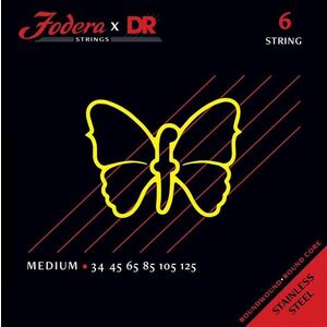 DR Strings Fodera Stainless Steel 6 Medium 34125 kép
