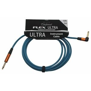 Tanglewood Flex Ultra Cable Ocean Blue 3 m Angled kép