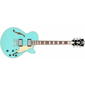 D'Angelico Premier SS Surf Green kép