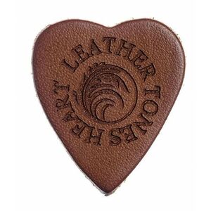 Timber Tones Leather Tones Heart Brown Leather kép