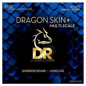 DR Strings Dragon Skin+ DBQM6-30 kép