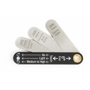 Music Nomad Truss Rod Gauge & String Action Gauge Combo Bundle kép