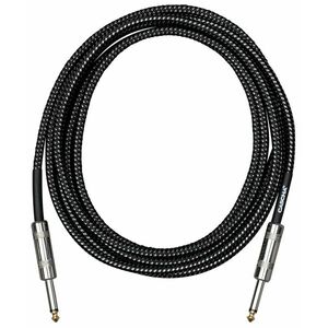 Cascha Standard Line Guitar Cable Straight Black Tweed 3m kép
