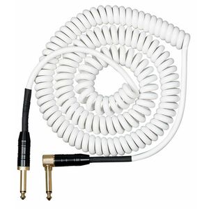 Cascha Advanced Line Guitar Cable Curly White 6m kép