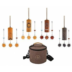Meinl Sonic Energy 4 pc Cosmic Bamboo Chime Set + Stand kép