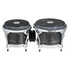 Meinl Artist Series Bongo Diego Galé, REMO® Black Calfskin Skyndeep He kép