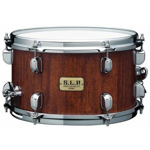 Tama S.L.P. Mod Bubinga Snare Drum 12" x 7" - Satin Bubinga/Chrome HW kép