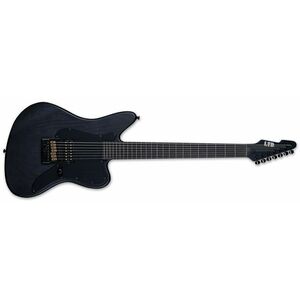 ESP LTD Alex Wade AW-XJ7 Baritone Evertune Black Open Grain Satin kép