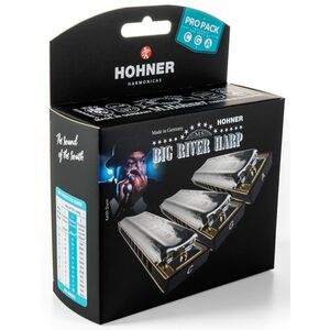 Hohner Big River Harp ProPack (C-, G-, A-major) kép