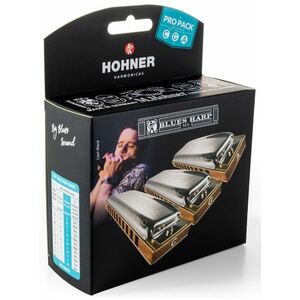 Hohner Blues Harp ProPack (C-, G-, A-major) kép