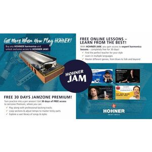 Hohner Rocket Amp Pro Pack (C-, G-, A-major) kép