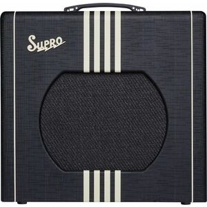 Supro Delta King 12 Black/Cream kép