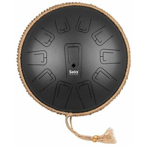 Sela Unity Tongue Drum 13" C Minor Black 432 Hz kép